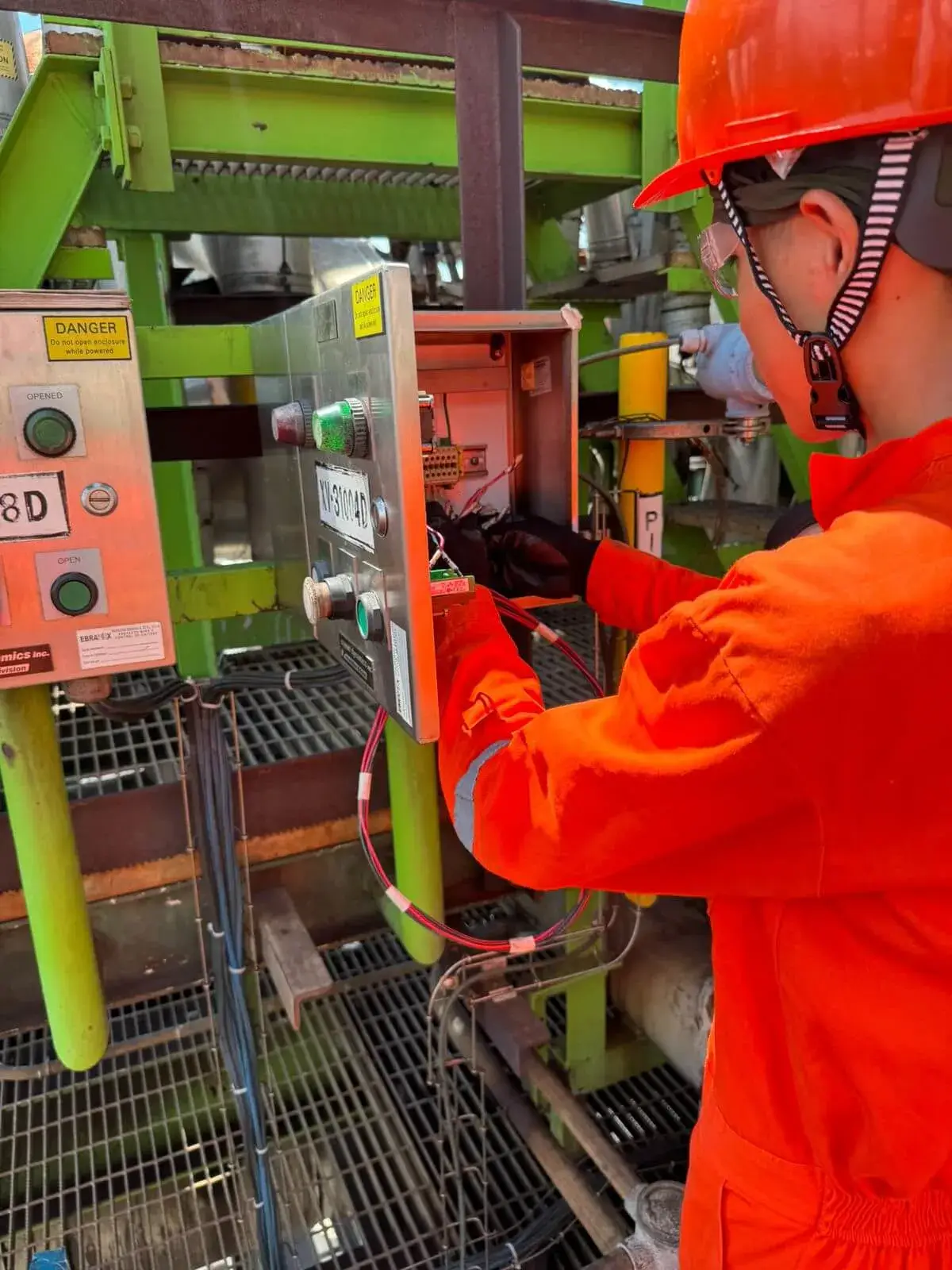 Instrumentación Botoneras, Mantenimiento para Industria Petroquímica